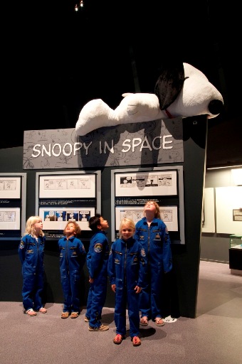 Snoopy in Space Expo Grootste Snoopy knuffel van het land
