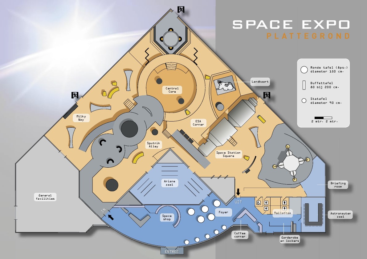 Plattegrond Space Expo
